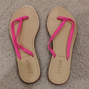 Vintage J. Crew Women's Leather Capri Sandals Summer Vibe